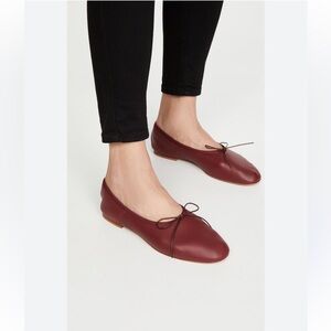 Mansur Gavriel Camel Dream Ballerina Flats Timeless Elegance